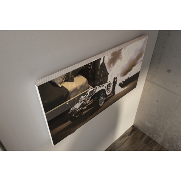 TERMA Case Slim dizajnový radiátor s potlačou