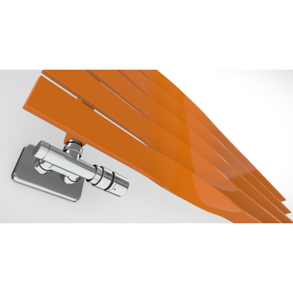 TERMA Cyklon H dizajnový radiátor - farebné prevedenia RAL2000