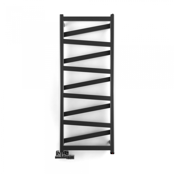 TERMA Vipera ONE dizajnový radiátor 1230x500 farba Granite