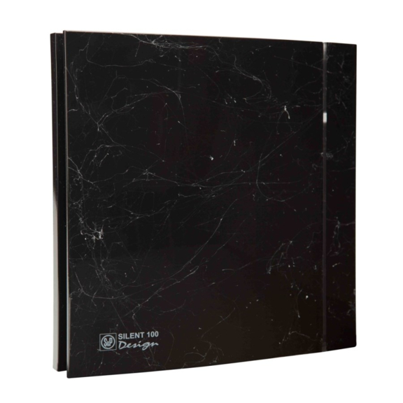 Ventilátor Silent 100 Design CRZ - mramorová čierna