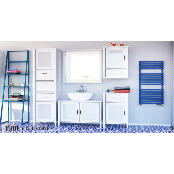 ISAN Club Edge kúpeľňový radiátor