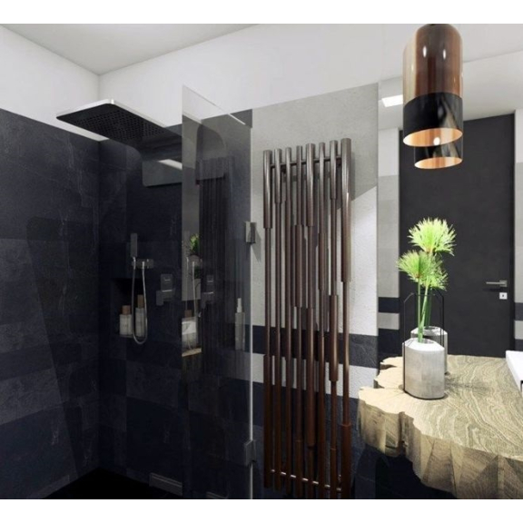 TERMA Cane E dizajnový radiátor - do kúpeľne