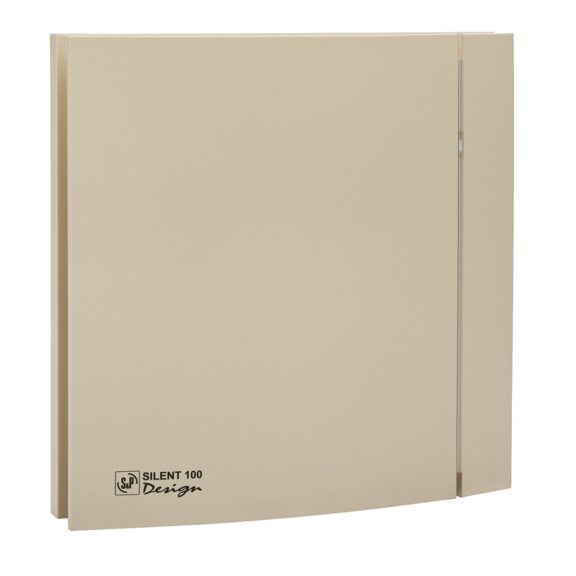 Ventilátor Silent 100 Design CRZ - ivory