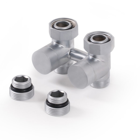 Terma priama stredová sada s dvojitou spiatočkou a hlavicou Slim - Satén