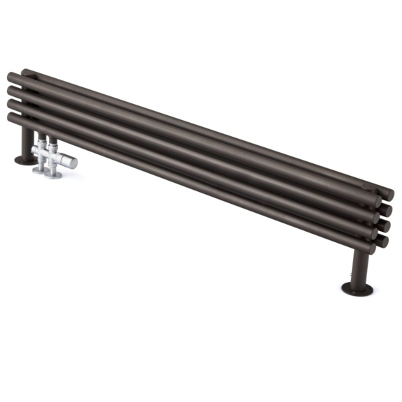 TERMA Tune HSD dizajnový radiátor pod okno - voľne stojaci