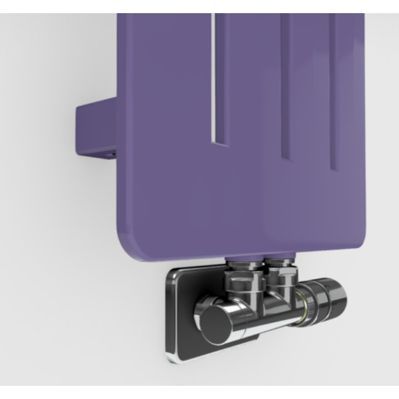 TERMA Aero V dizajnový radiátor - rôzne farebné prevedenia RAL4005 detail