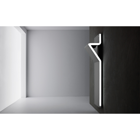 IRSAP Tratto dizajnový radiátor 1600x450 farba Pearl Grey