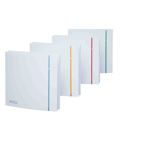 Ventilátor Silent 100 Design CHZ - farebné prúžky