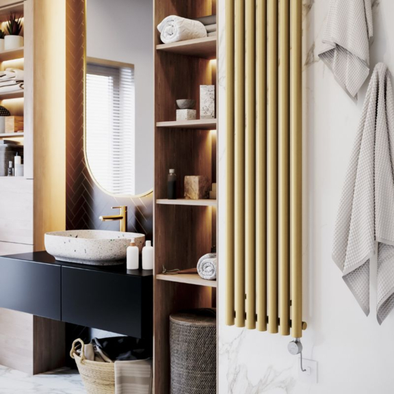 TERMA Rolo Room E dizajnový radiátor