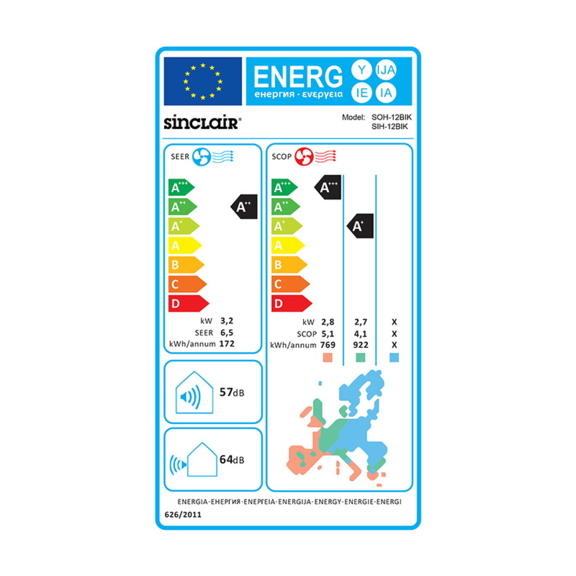 Sinclair Keyon SIH-12BIK/SOH-12BIK