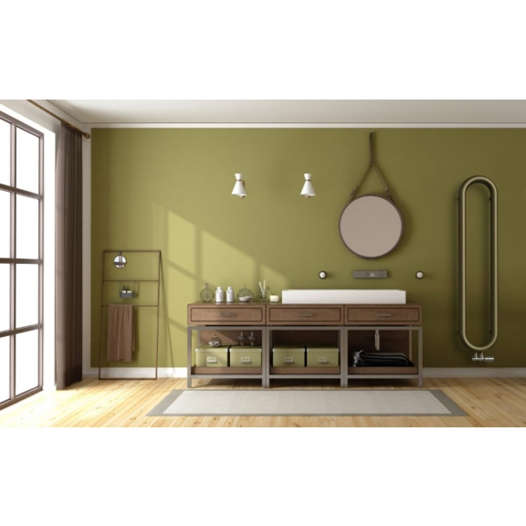 ISAN Coron vodný kúpeľňový radiátor interiér