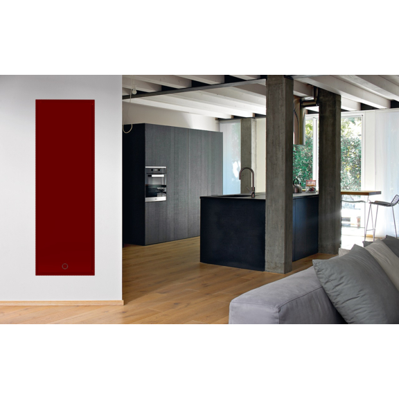 IRSAP Face Zero dizajnový radiátor 1800x600 farebné možnosti Rosso