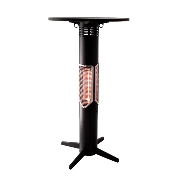 Stolíkový infražiarič Statio čierny