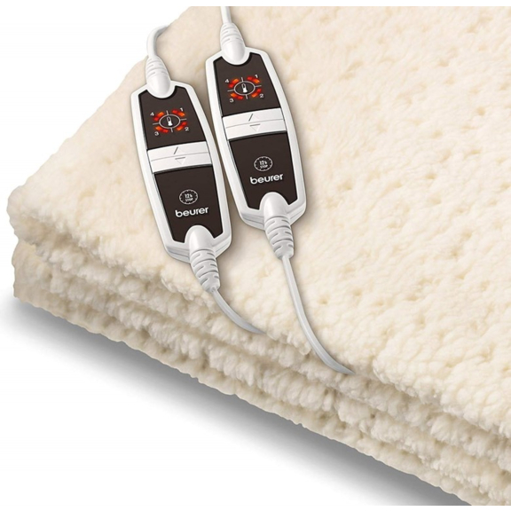 BEURER UB 56 XXL dvojitá elektrická výhrevná podložka - detail ovládače