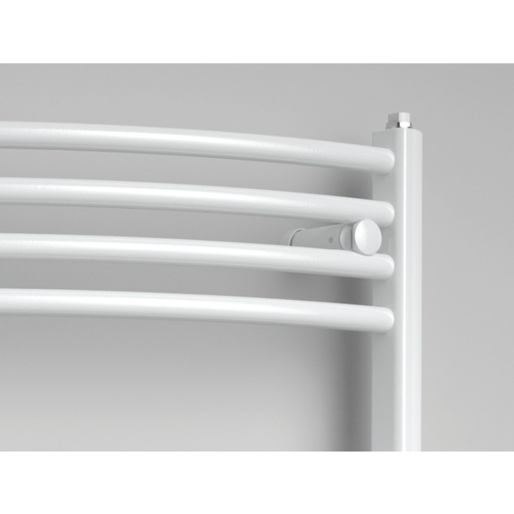 ISAN Spira Radius kúpeľňový radiátor detail