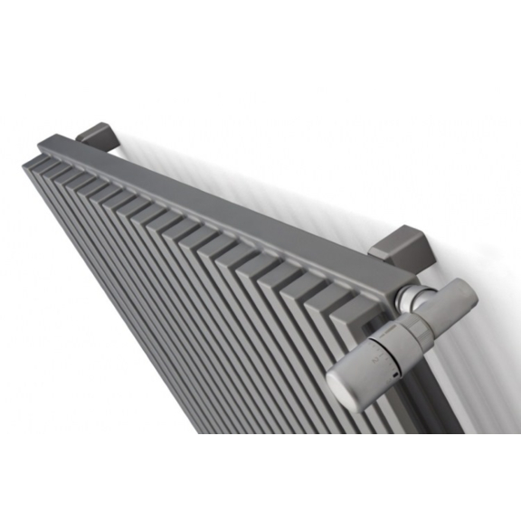 TERMA Nemo dizajnový radiátor farbaMetallic Stone detail
