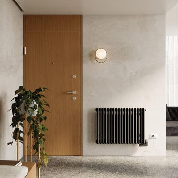 IRSAP Tesi 3 elektrický oceľový článkový radiátor - Technický náčrt