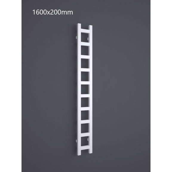 TERMA Easy One vertikálny radiátor 1600x200 RAL 9016