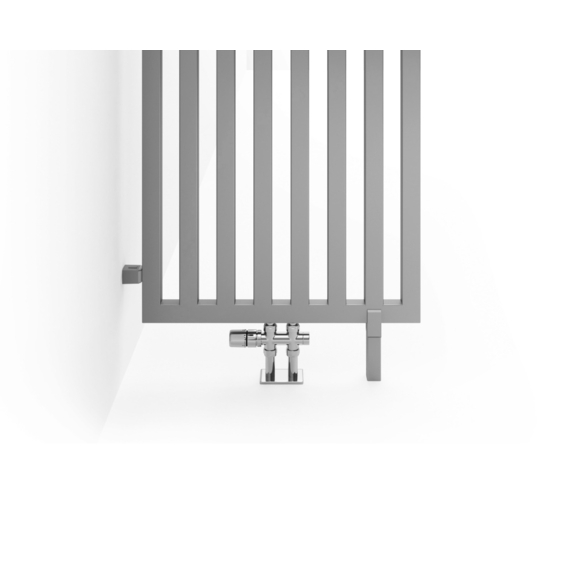 TERMA Angus DW dizajnový radiátor 1450x520 farba Chrome Effect