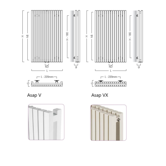 Instal projekt Asap V  a VX - tech. nákres