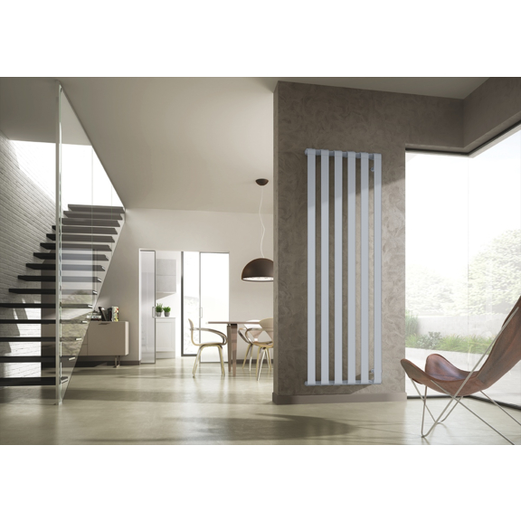 IRSAP Step V dizajnový radiátor 2000x670 farba Azurite