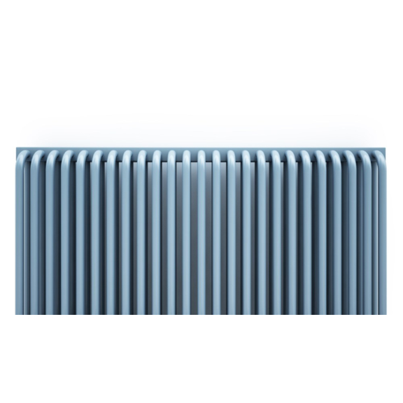 TERMA Delfin dizajnový radiátor pod okno RAL5014 horizontal detail