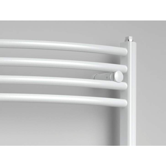 ISAN Spira Radius kúpeľňový radiátor detail