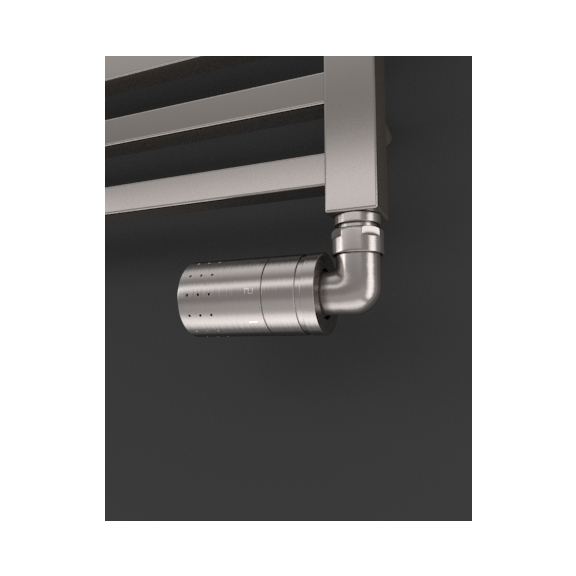 ISAN Quadrat Inox nerezový radiátor detail