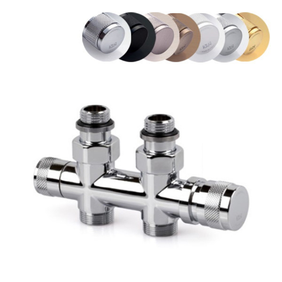 SR Tondera stredový priamy ventil 0682 s dizajnovou hlavičkou