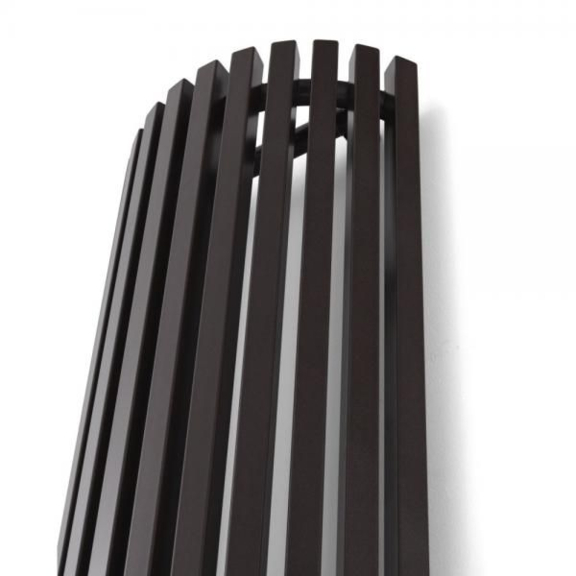 TERMA Triga AW dizajnový radiátor zboku