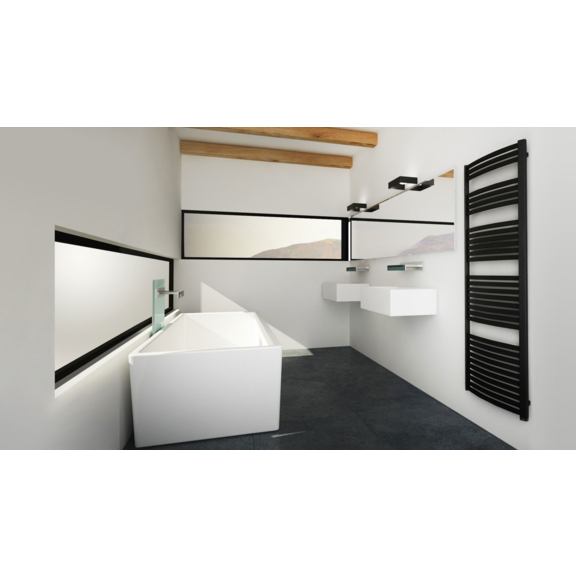 TERMA Dexter kúpeľňový radiátor 860x500 RAL 9016