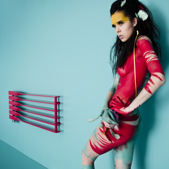 TERMA Cyklon H dizajnový radiátor - dizanový objekt