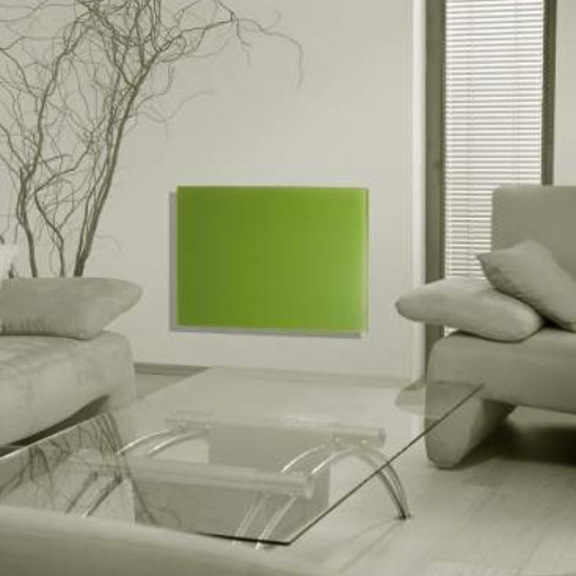 Sklenený el. vykurovací panel