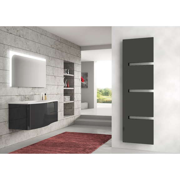 IRSAP Sequenze dizajnový radiátor - farba Nero Grafite