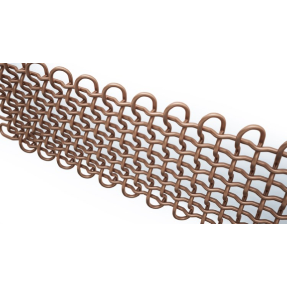 TERMA PLC H dizajnový radiátor 463x1600 farba Copper - detail