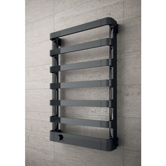 IRSAP Step B chrómový kúpeľňový radiátor - black