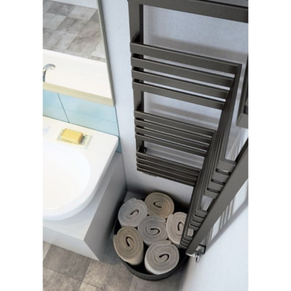 TERMA incorner rohový radiátor  umiestnenie v interiéri