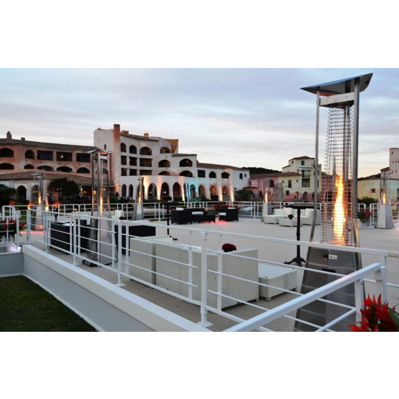 Kemper Group Soleado Fuego Plus vonkajší plynový ohrievač - ohrievač na terase