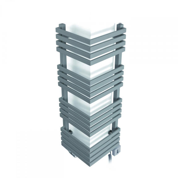 TERMA Outcorner elektrický rohový radiátor farba Winter Sky