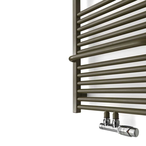 TERMA Lima kúpeľňový radiátor zboku