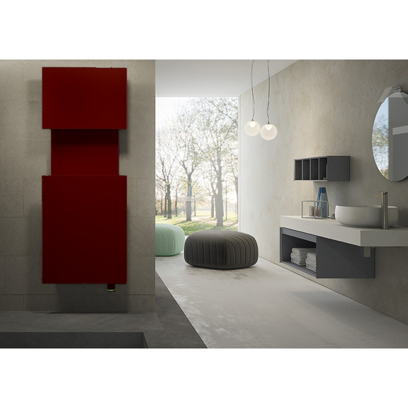 IRSAP M'ama kúpeľňový radiátor farba Flame Red