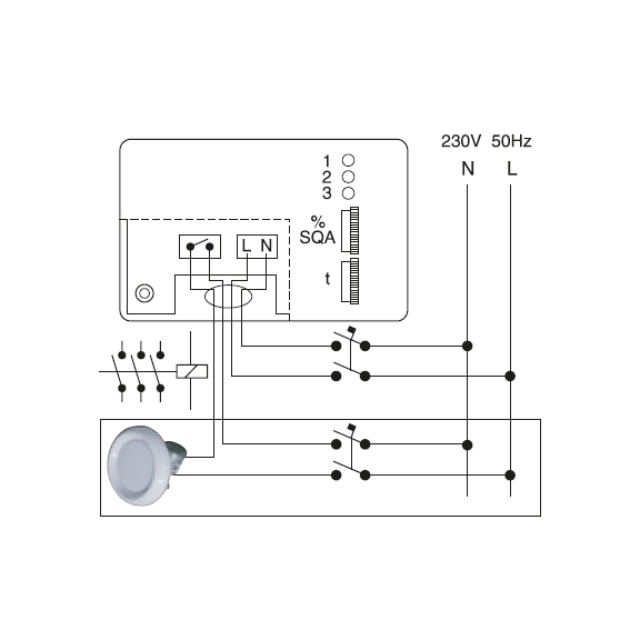 SQA - schéma zapojenia