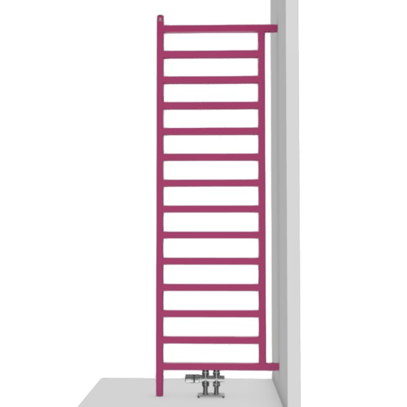 TERMA Simple DW dizajnový radiátor farebné prevedenia RAL4010