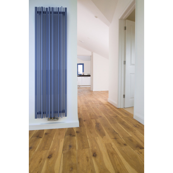 TERMA Sherwood V dizajnový radiátor 1600x440 farba Metallic Grey