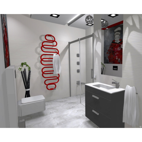 TERMA Perla dizajnový radiátor - do kúpeľne