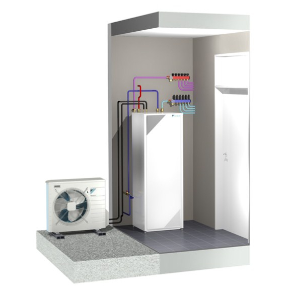 Tepelné čerpadlo Daikin Altherma LT EHVH04S18C3V + ERLQ004CV3 - 5