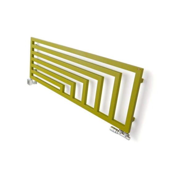 TERMA Angus H elektrický dizajnový radiátor 600x1620 farba Soft Green Apples
