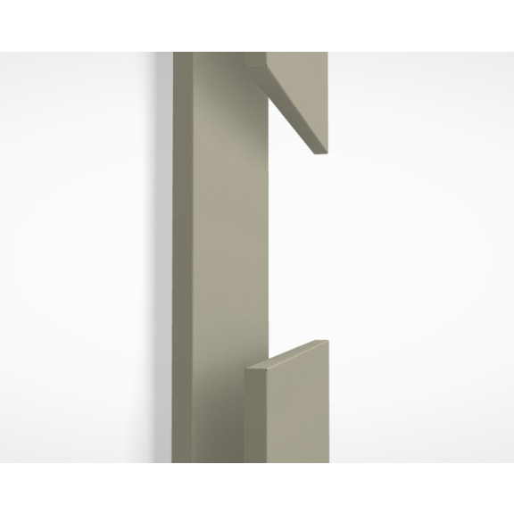 IRSAP M'ama kúpeľňový radiátor farba Sunstone - detail