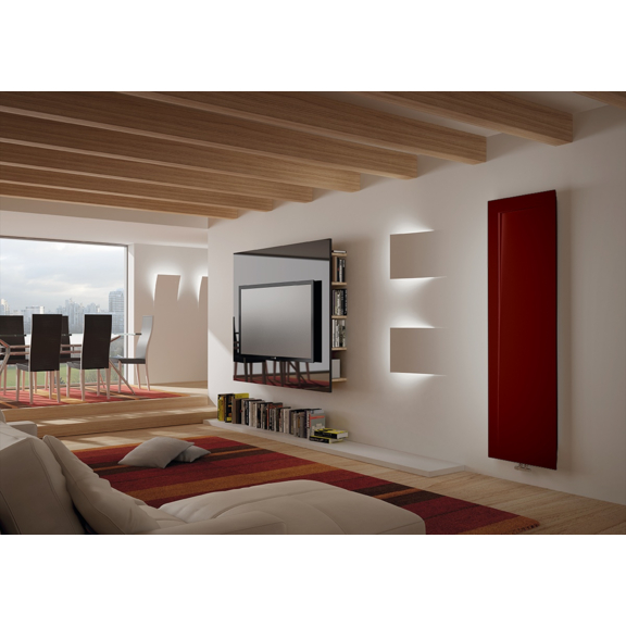 IRSAP Immagina dizajnový radiátor farba Flame Red