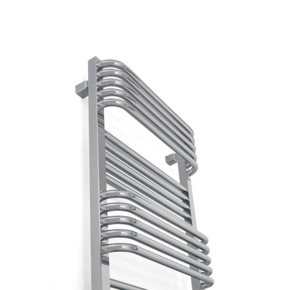 TERMA Pola elektrický kúpeľňový radiátorr - chróm - detail